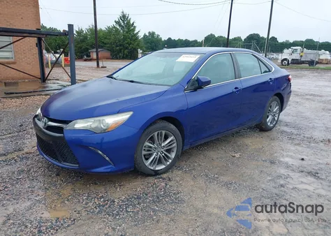 2016 Toyota Camry Se из США, поврежденный, VIN 4T1BF1FK0GU563571